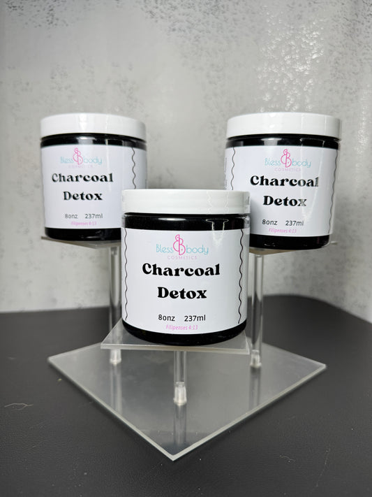 Charcoal Detox Face/Body Scrub