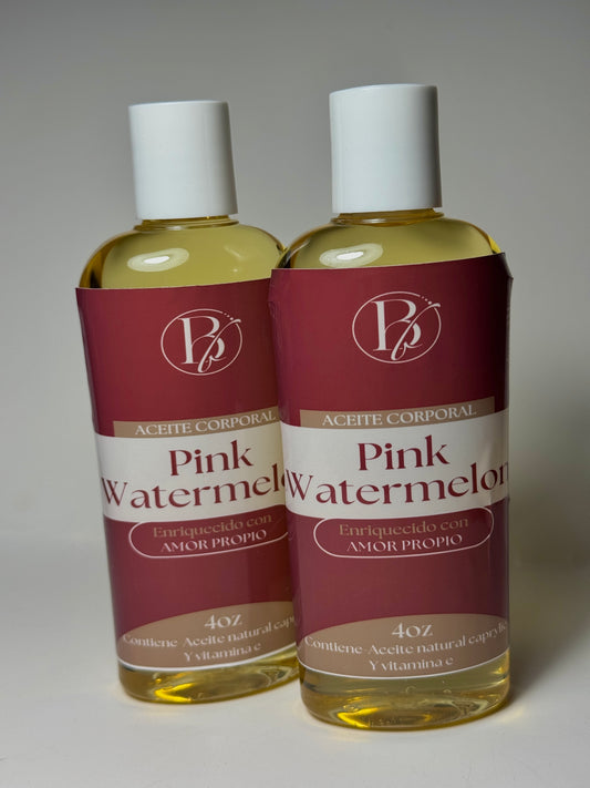 Pink Watermelon Body Oil