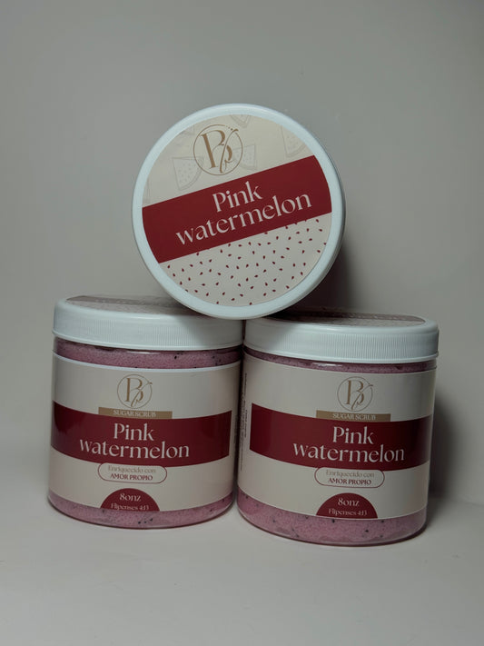 Pink Watermelon Body Scrub