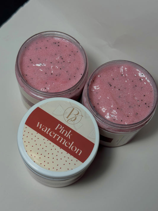 Pink Watermelon Body Scrub